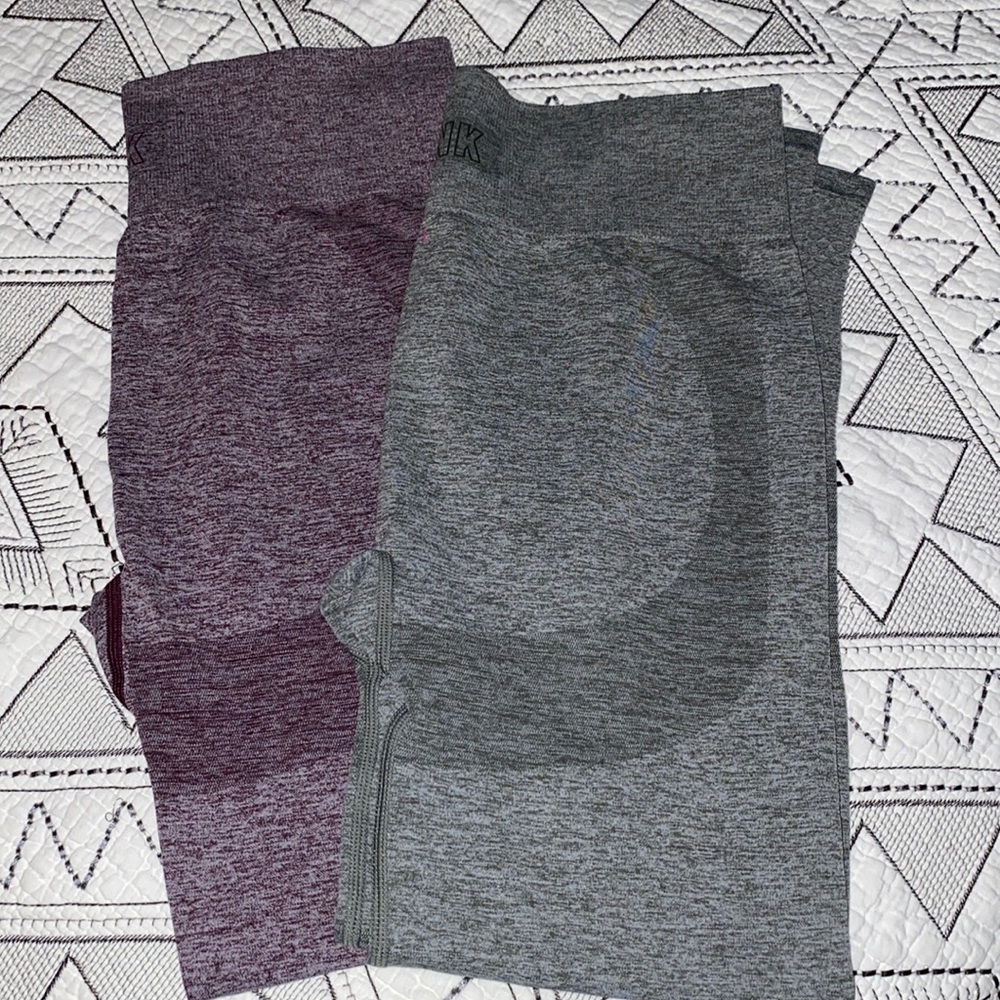 PINK seamless workout tights
